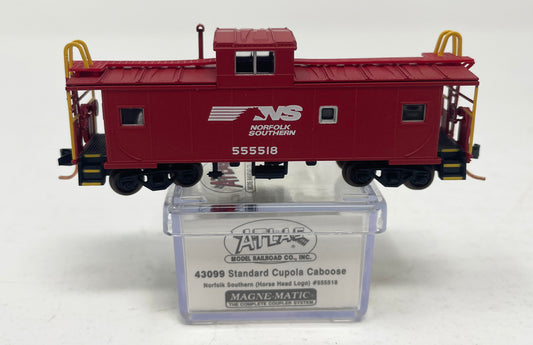 NOE N Scale Atlas 43099 NS Standard Cupola Caboose #555518