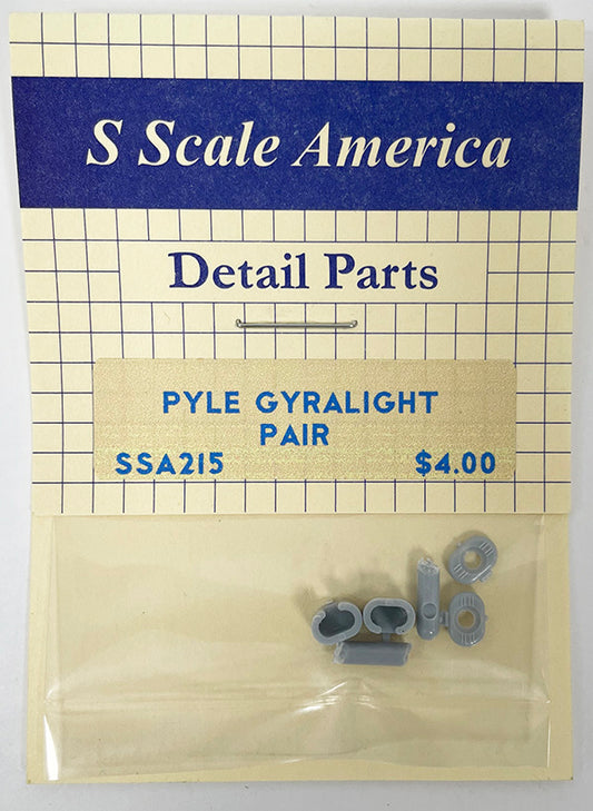 SSA215 S Scale Pyle Gyralight (pair)