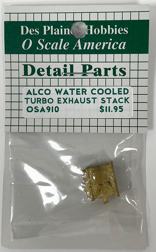 OSA910 O Turbo Exhaust Stack  - Water Cooled