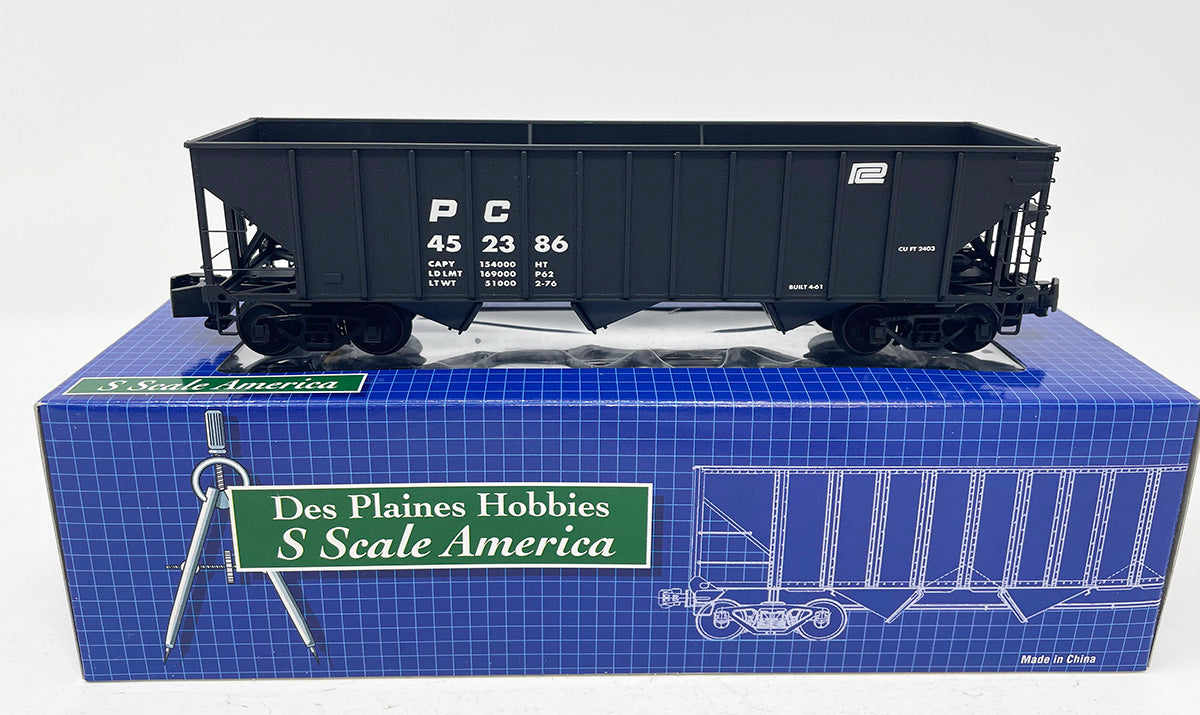 SSA15031 3 Bay Hopper - Penn Central #452386