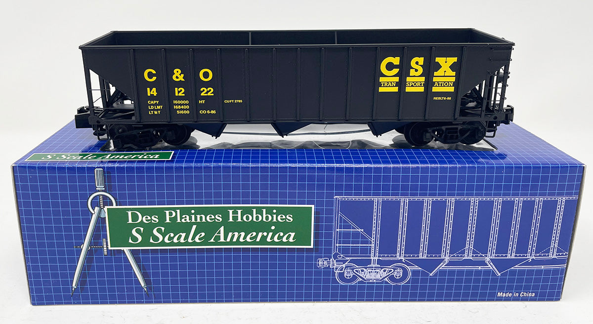 SSA15051 3 Bay Hopper - CSX C&O #141222