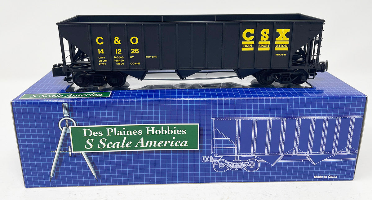 SSA15052 3 Bay Hopper - CSX C&O #141226