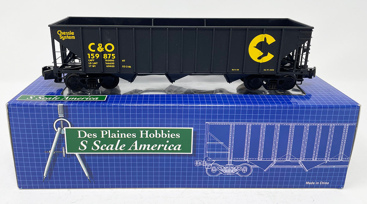 SSA15082 3 Bay Hopper - Chessie C&O #159875
