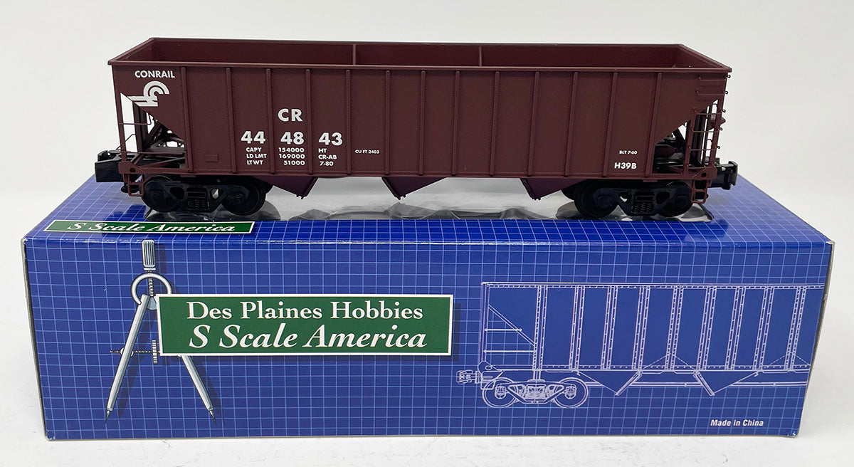 SSA15092 3 Bay Hopper - Conrail #444843