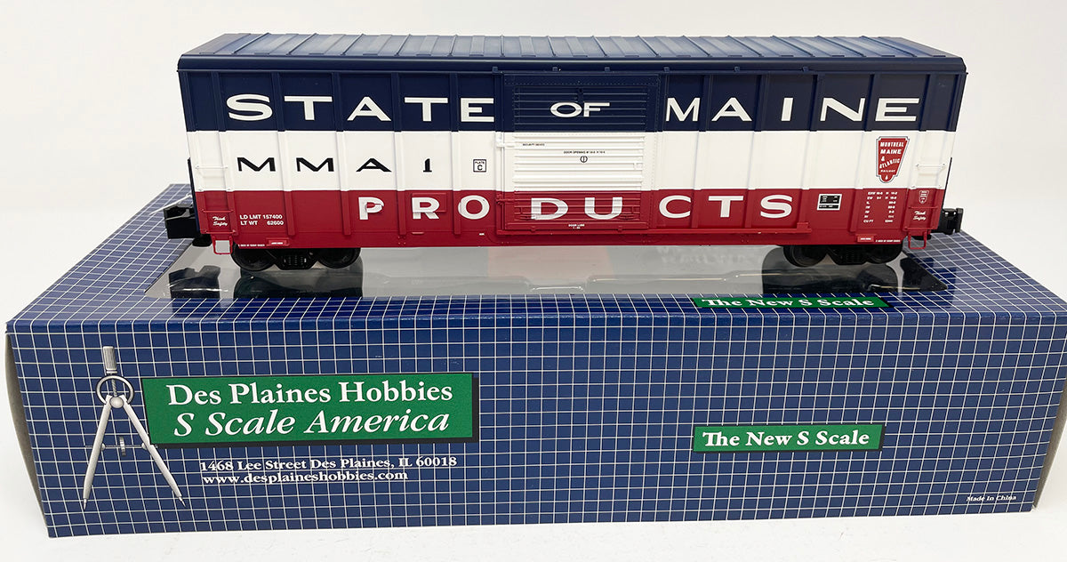 SSA2101 50' PS5344 Cuft Boxcar - MMA Maine, Montreal & Atlantic