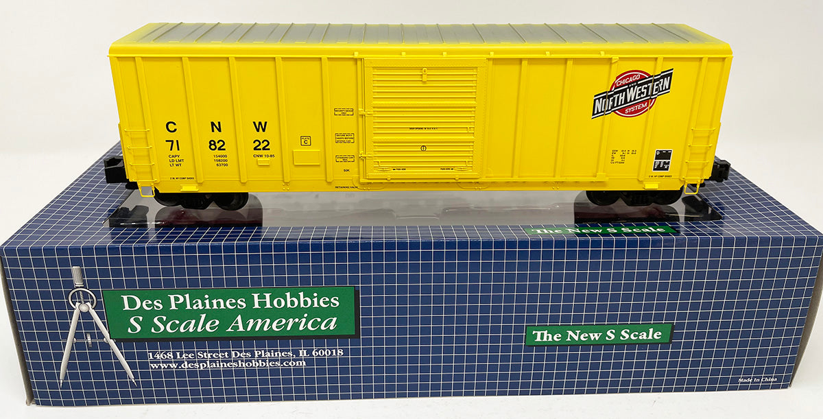 SSA2102 50' PS5344 Cuft Boxcar - CNW Chicago & NorthWestern