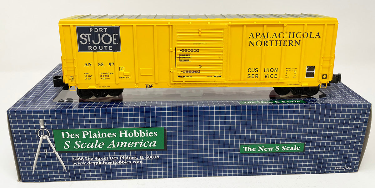 SSA2104 50' PS5344 Cuft Boxcar - AN Apalachicola Northern