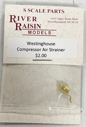 RRM Air Compressor Strainer - Westinghouse