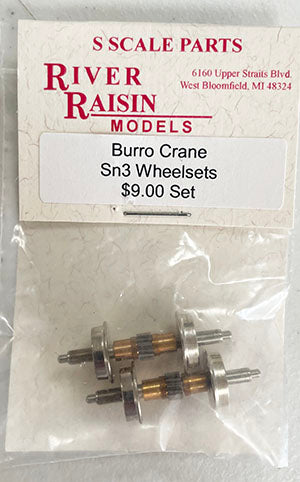 RRM Burro Crane Sn3 Wheelsets (2)