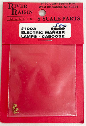 RRM Electric Marker Lamps - Caboose
