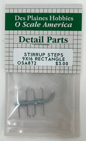 OSA872 O Stirrup Steps - 9 x 12