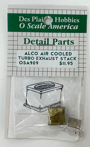 OSA909 O ALCO Turbo Exhaust Stack  - Air Cooled