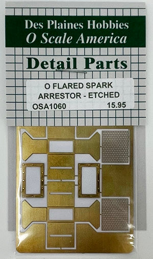 OSA1060 O Flared Spark Arrestor - Etched