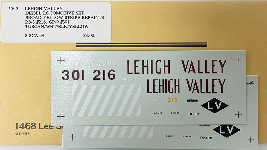 SSADLV3 Lehigh Valley Repaints RS/GP