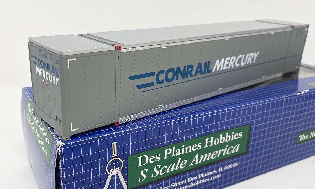 SSA3251 53' Smooth Side Container - Conrail Mercury