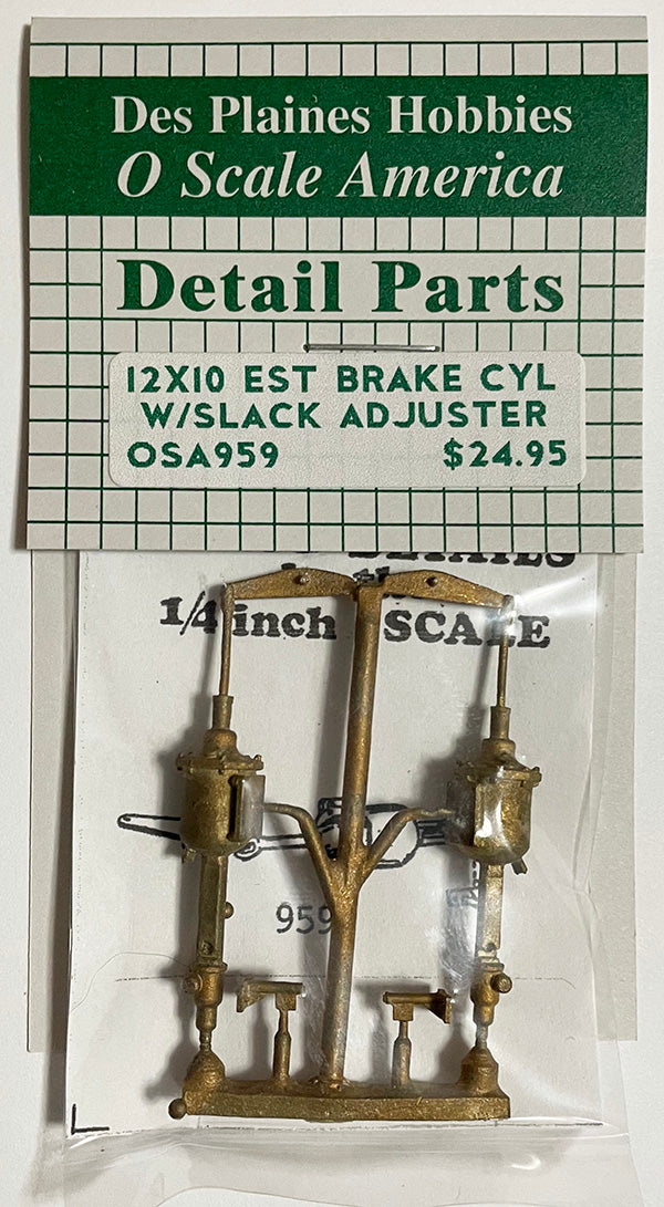OSA959 O 12x10 Brake Cyl w/Slack Adjuster (2)