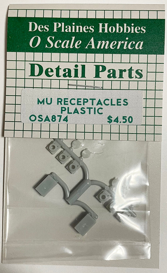 OSA874 O MU Receptacles w/2 stands