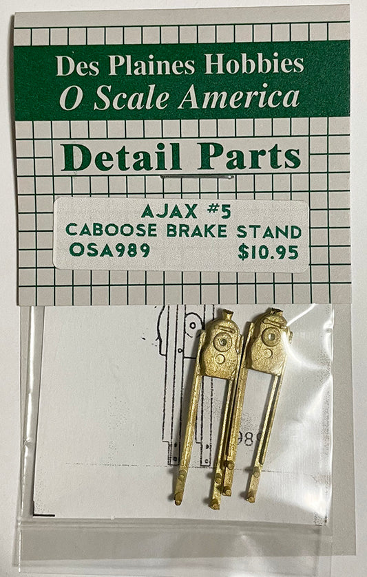 OSA989 O Caboose Brake Stand - AJAX